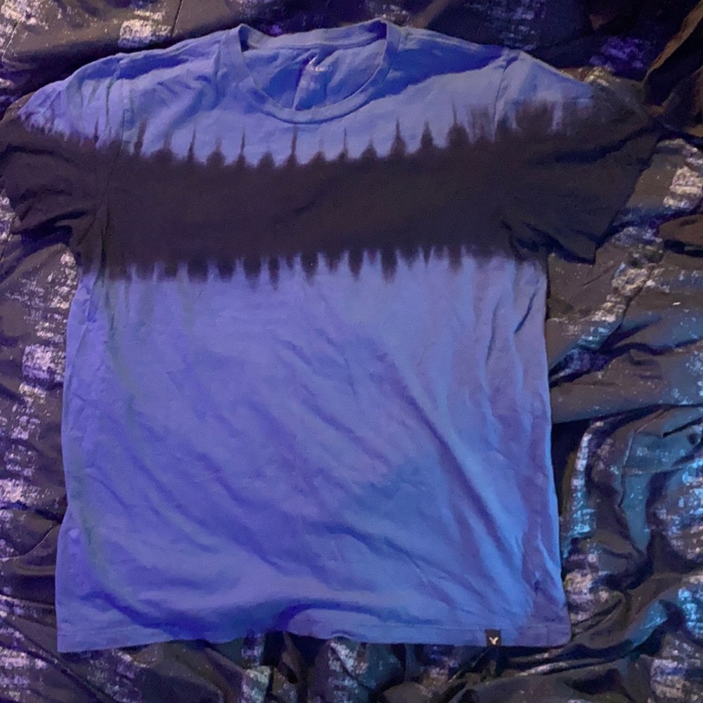 American Eagle tie dye tee